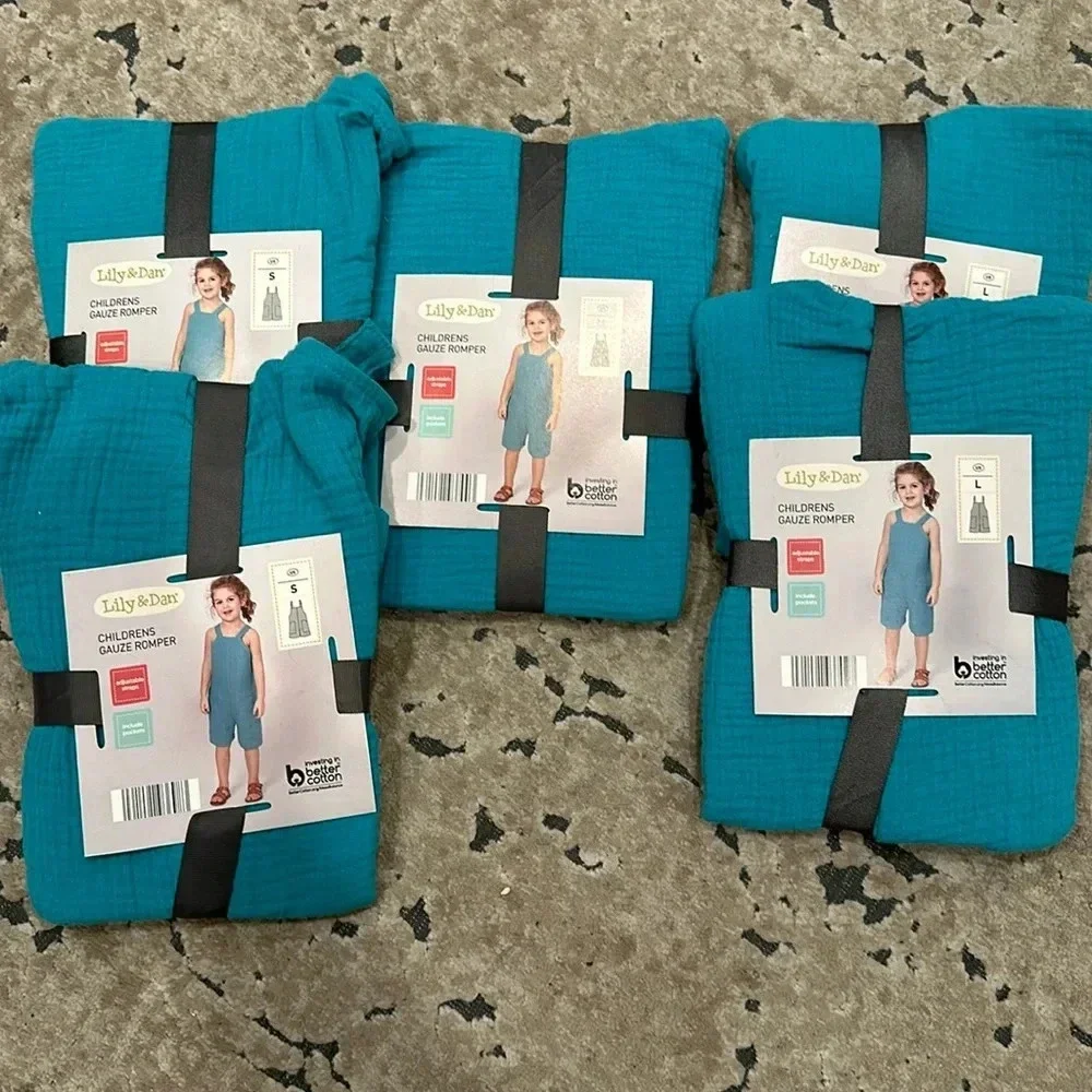 NWT Children’s Gauze Romper various sizes